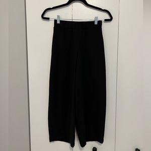 Black Bobeau wide leg pants, size small petite